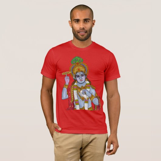 T-Shirt Seigneur Krishna (Devant entier)