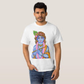 T-Shirt Seigneur Krishna (Devant entier)