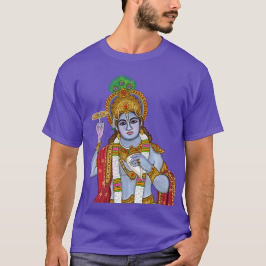 T-Shirt Seigneur Krishna (Devant)