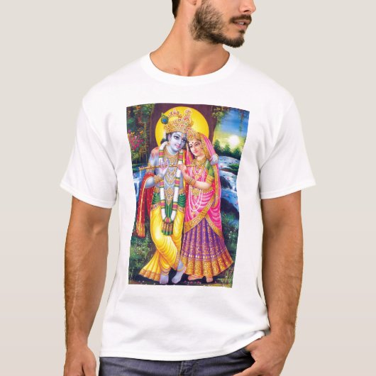T-shirt Seigneur Krishna et Radha (Devant)
