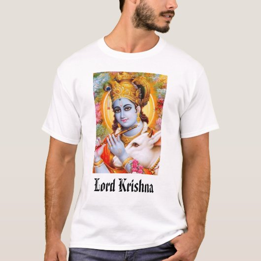 T-shirt Seigneur Krishna, seigneur Krishna (Devant)