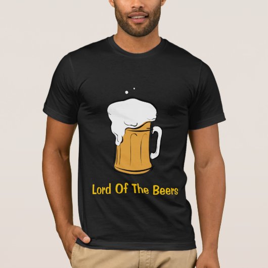 T-shirt Seigneur Of The Beers (Devant)