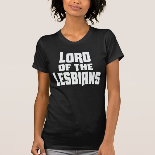 T-SHIRT SEIGNEUR OF THE LESBIANS (Devant)