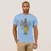 T-Shirt Seigneur Vishnu (Devant entier)