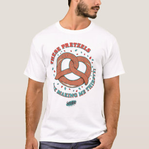 T-shirt Seinfeld   Ces Pretzels me donnent soif