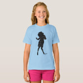 T-shirt Seinfeld | Elaine Danse Silhouette (Devant entier)