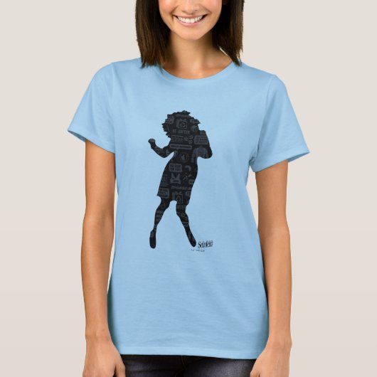 T-shirt Seinfeld | Elaine Danse Silhouette (Devant)