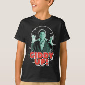 T-shirt Seinfeld | Kramer - Giddy Up! (Devant)