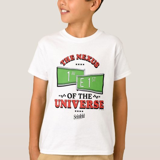 T-shirt Seinfeld | Le Nexus de l'Univers (Devant)
