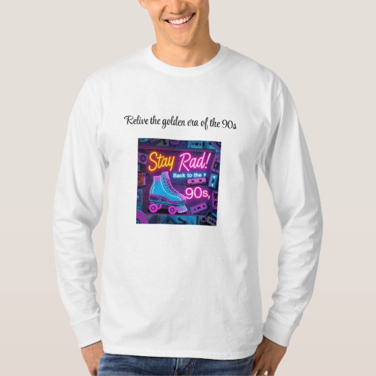T-shirt Séjour Rad : 90s Retro Style (Devant)