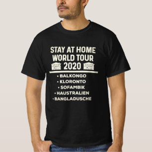 T-shirt Séjournez à la maison stayathome 2020 Virus grip