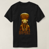 T-shirt Sekhmet A Worrior Goddess From Ancient Pharaonic E (Design devant)