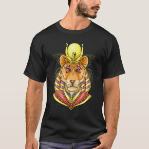 T-shirt Sekhmet Femme Lion Head Goddess