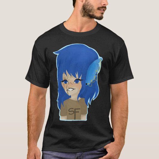 T-shirt sel de sirène (Devant)