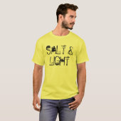 T-shirt Sel et lumière (Devant entier)