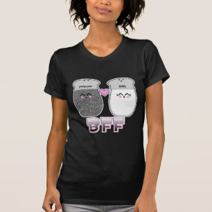 T-shirt Sel Kawaii n poivre BFF
