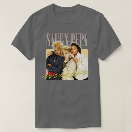 T-shirt Sel N Pepa 80s Design esthétique 2 (Design devant)
