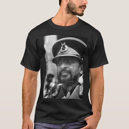 T-Shirt SELASSIE I RÈGNE (Devant)