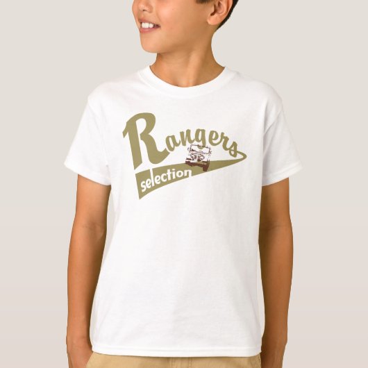 T-shirt Sélection classique des Rangers Vintages rétro (Devant)