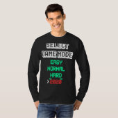 T-shirt Sélectionner le mode de jeu 2020 jeu vidéo Jeu Mèm (Devant entier)