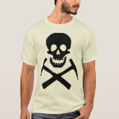 T-shirt Sélections de croix de crâne de Rockhound (Devant)