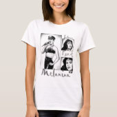 T-shirt Selena Type de Melanina (Devant)
