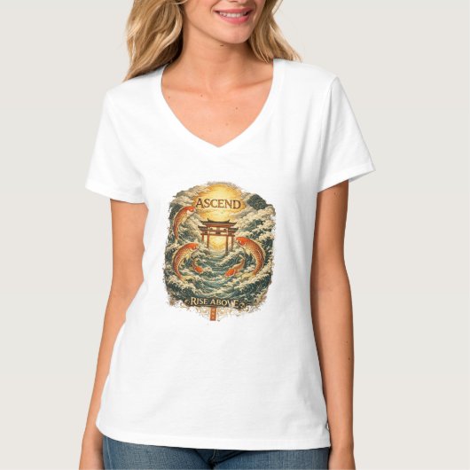 T-shirt S'élever au-dessus (Devant)