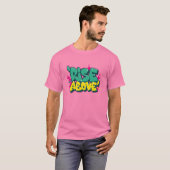 T-shirt S'élever au-dessus des graffitis (Devant entier)