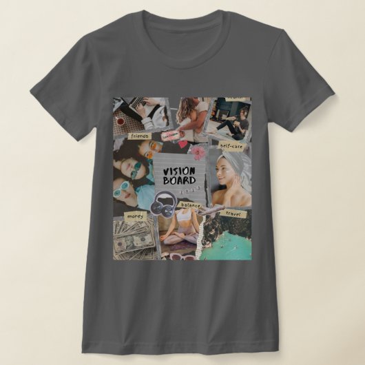 T-Shirt Self Care Vision Board 2025 (Poser)