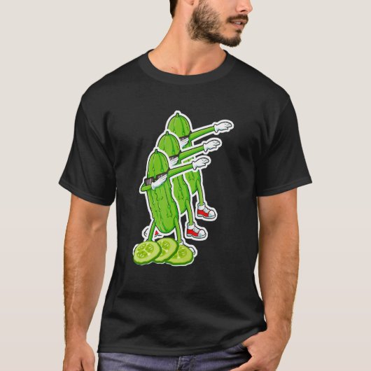 T-shirt Self de Dabbing Cucumber (Devant)