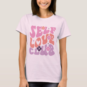 T-shirt Self Love Club Cadeau de santé mentale