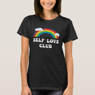 T-shirt Self Love Club Cute Rainbow Psychological Health
