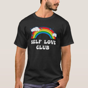 T-shirt Self Love Club Cute Rainbow Psychological Health