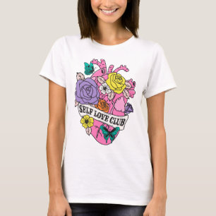 T-shirt Self Love Club Heart