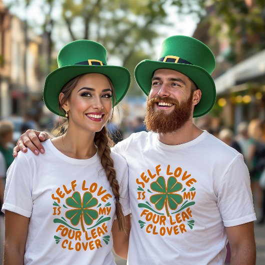 T-shirt Self Love Four Leaf Clover Unisex