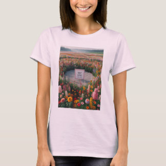 T-shirt Self Love Garden Bloom - Inspirationnel Floral