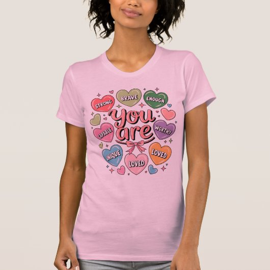 T-shirt Self Love Valentine (Devant)