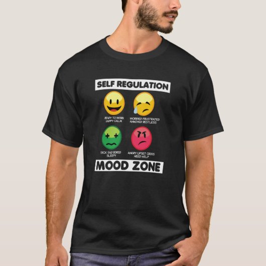 T-shirt Self Regulation Mood Zone Occupational Therapy The (Devant)