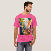 T-shirt Selfie Alien Avec Pegasus (Devant entier)