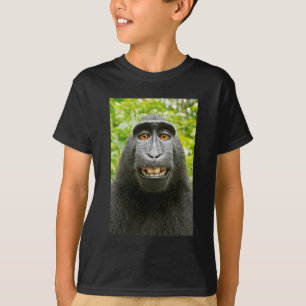 T-shirt Selfie de singe