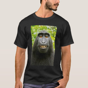 T-shirt Selfie de singe