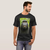 T-shirt Selfie de singe (Devant entier)