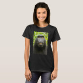 T-shirt Selfie de singe (Devant entier)