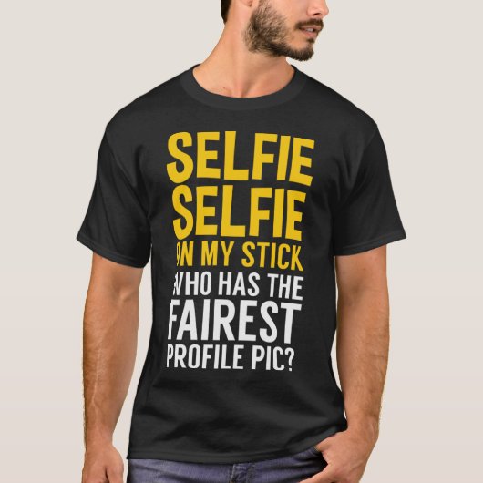 T-shirt Selfie Stick Profil Pic Fairy Tale Lecteurs (Devant)