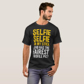 T-shirt Selfie Stick Profil Pic Fairy Tale Lecteurs (Devant entier)
