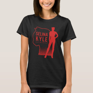 T-shirt Selina Kyle Catwoman - logo