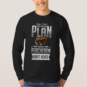 T-shirt Selle de cheval de selle pour cheval de trait Per