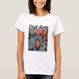 T-shirt S'éloigner Inspiration Calme Relaxation Pleine Con