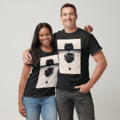 T-shirt S'éloigner (n&b) (Unisexe)