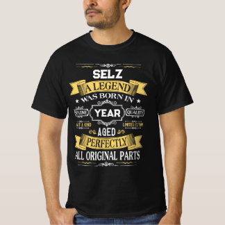 T-shirt SELZ Une légende est née en année